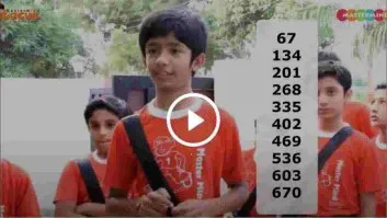 Mastermind Abacus Class Student Reciting The Tables